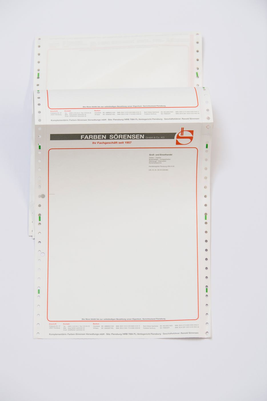 Endlossätze drucken
