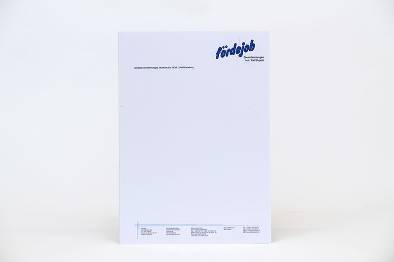 Briefpapier drucken lassen Flensburg